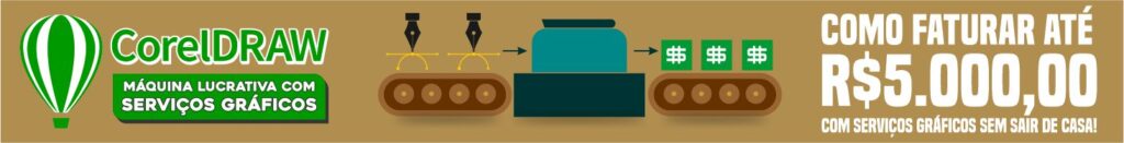 curso de coreldraw máquina lucrativa com serviços gráficos