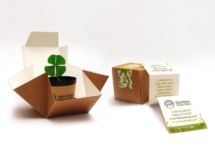imagem com embalagens de papel reciclado para produtos sustentaveis