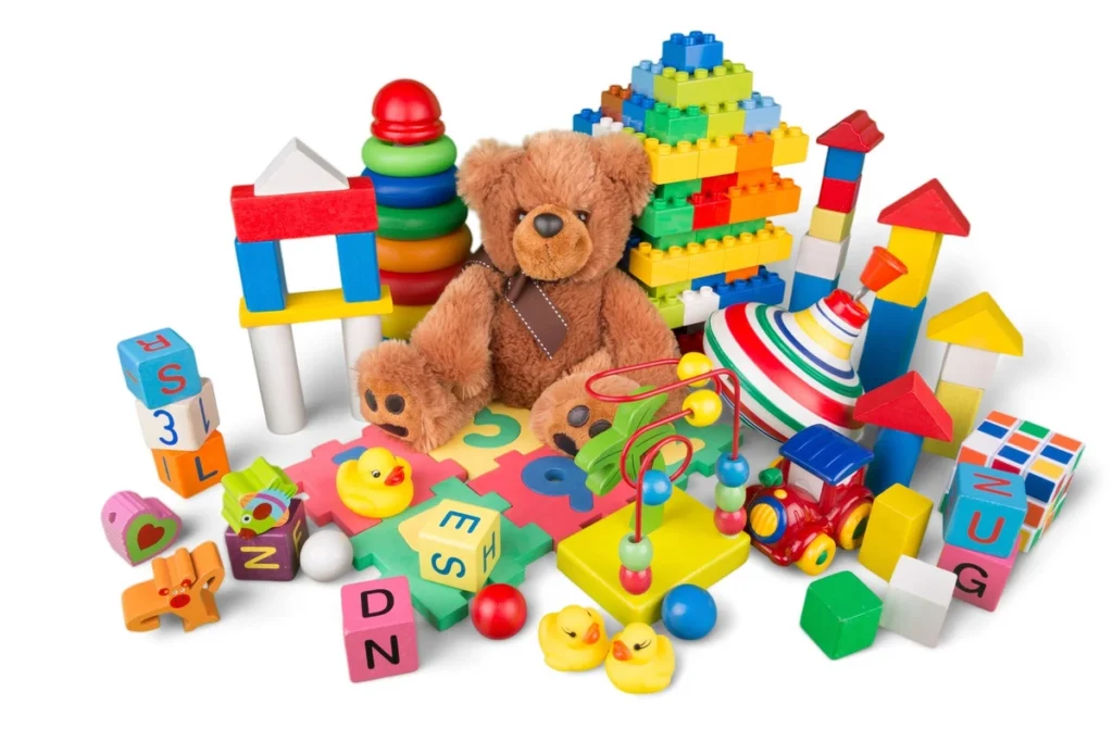 imagem de brinquedos e jogos educativos
